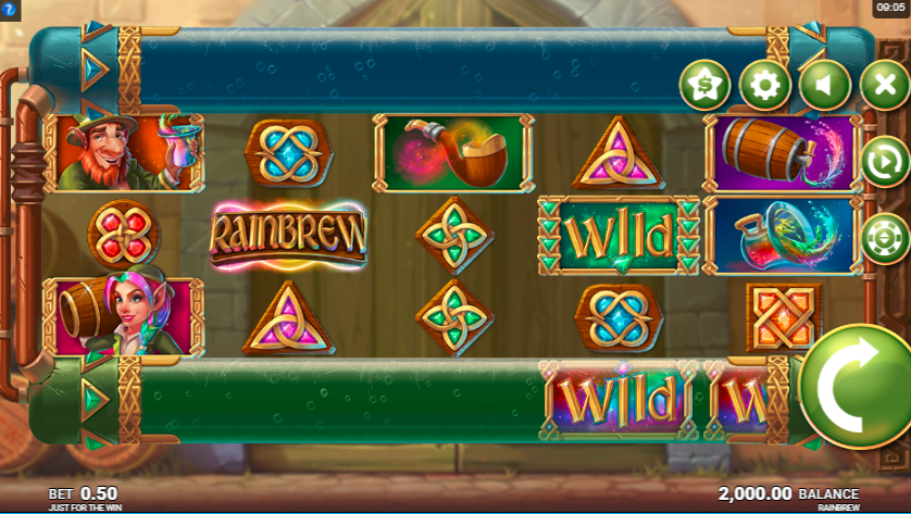 Rainbrew slot game Happyluke