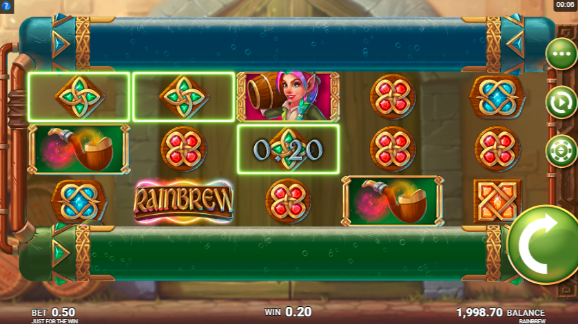 Rainbrew slot game Happyluke