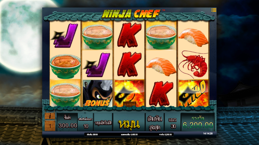 ninja chef slot game review