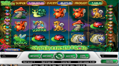 super lucky frog slot game Happyluke