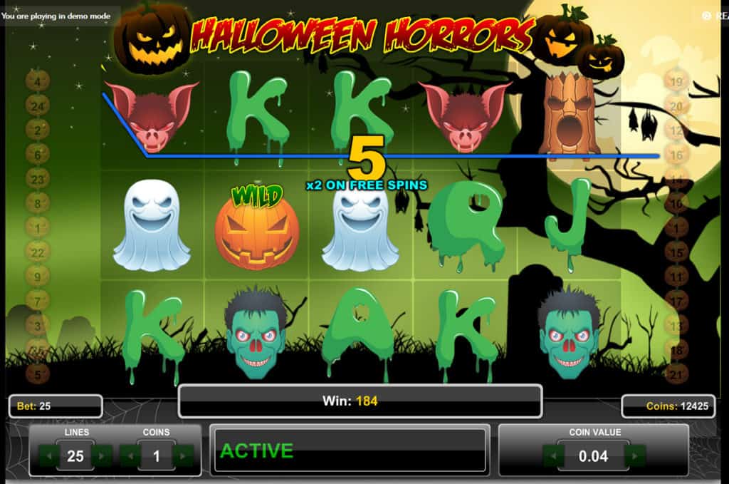 Go Trick or Treating With Halloween Horrors Slot Game At Happyluke